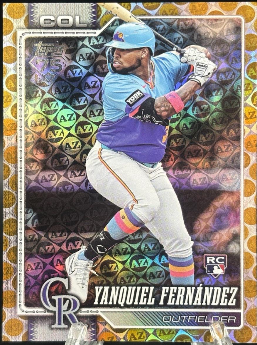 Yanquiel Fernandez [Gold Spring Training] #116