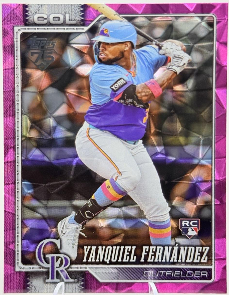 Yanquiel Fernandez [Pink Holo] #116