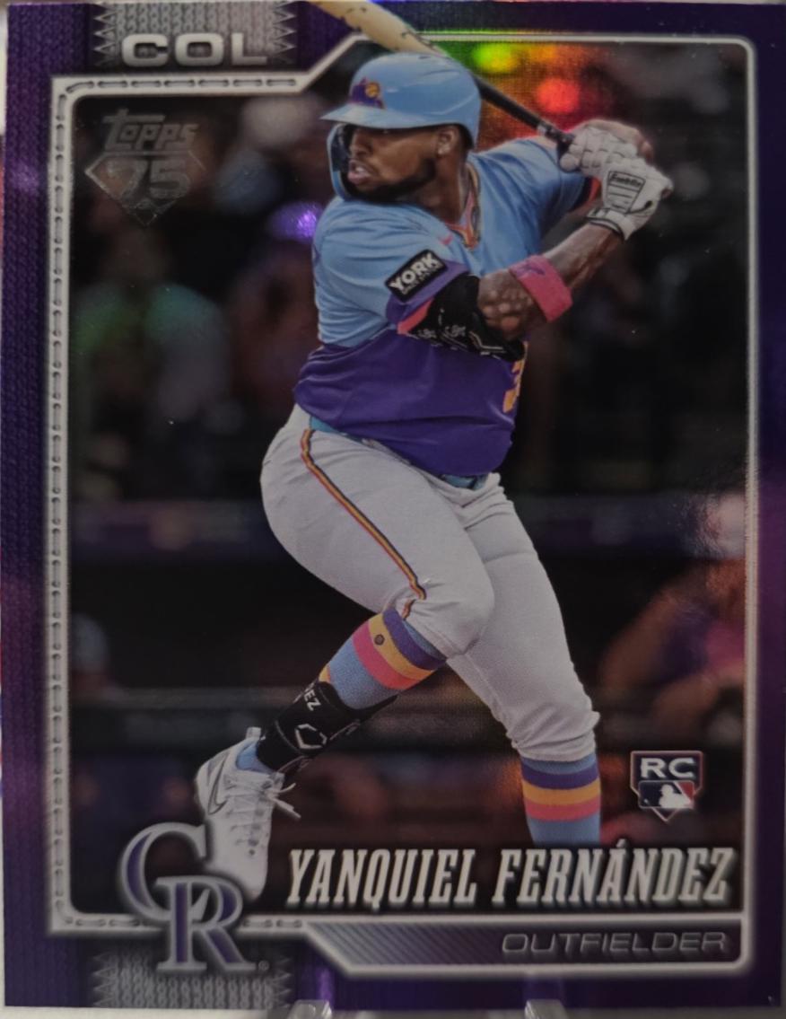 Yanquiel Fernandez [Purple Rainbow] #116