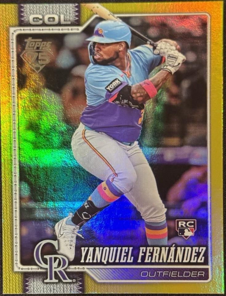 Yanquiel Fernandez [Yellow Rainbow] #116