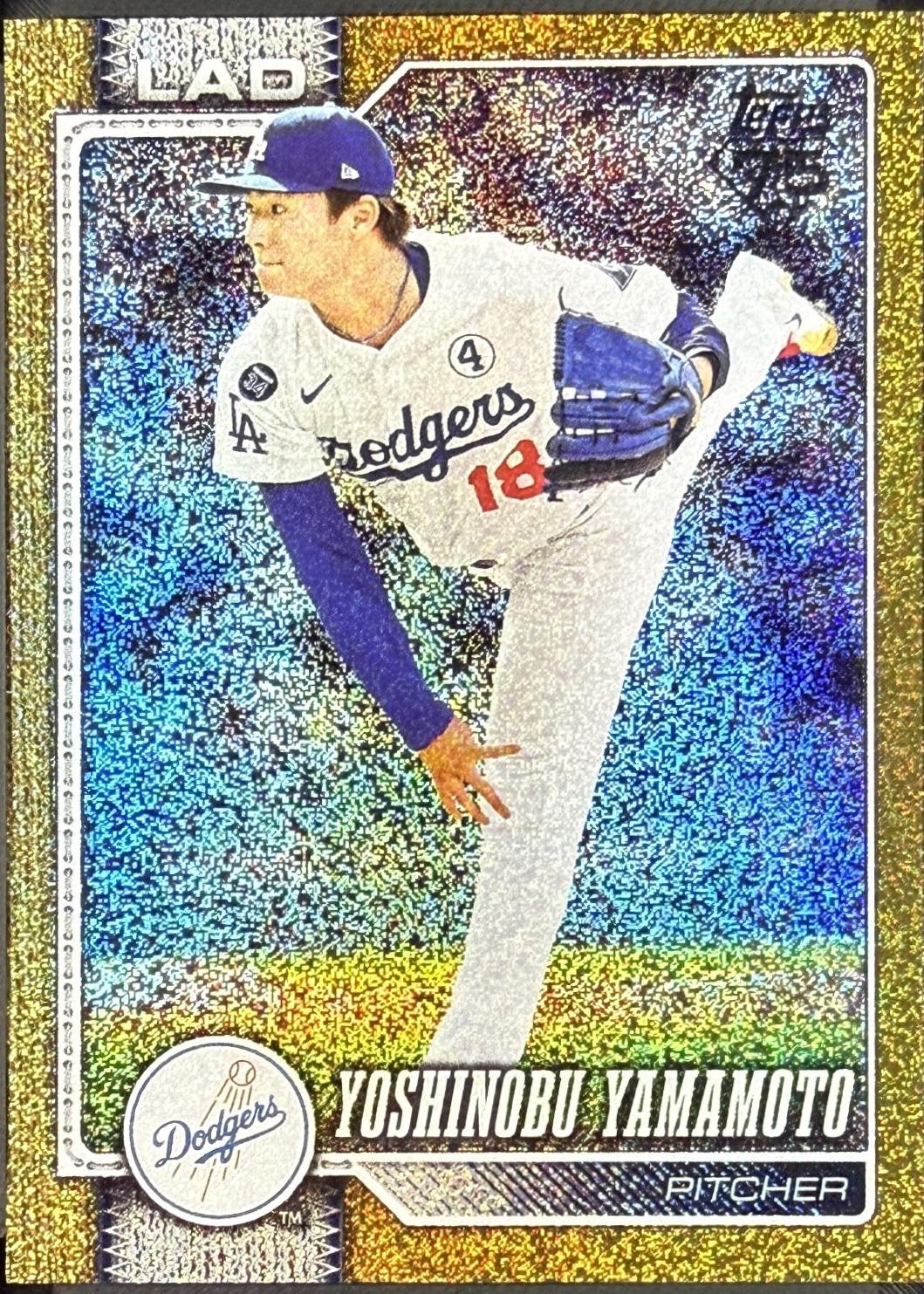Yoshinobu Yamamoto [Gold Sandglitter] #90
