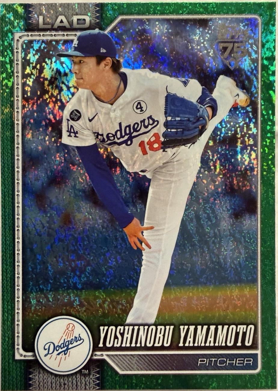 Yoshinobu Yamamoto [Green Holo] #90