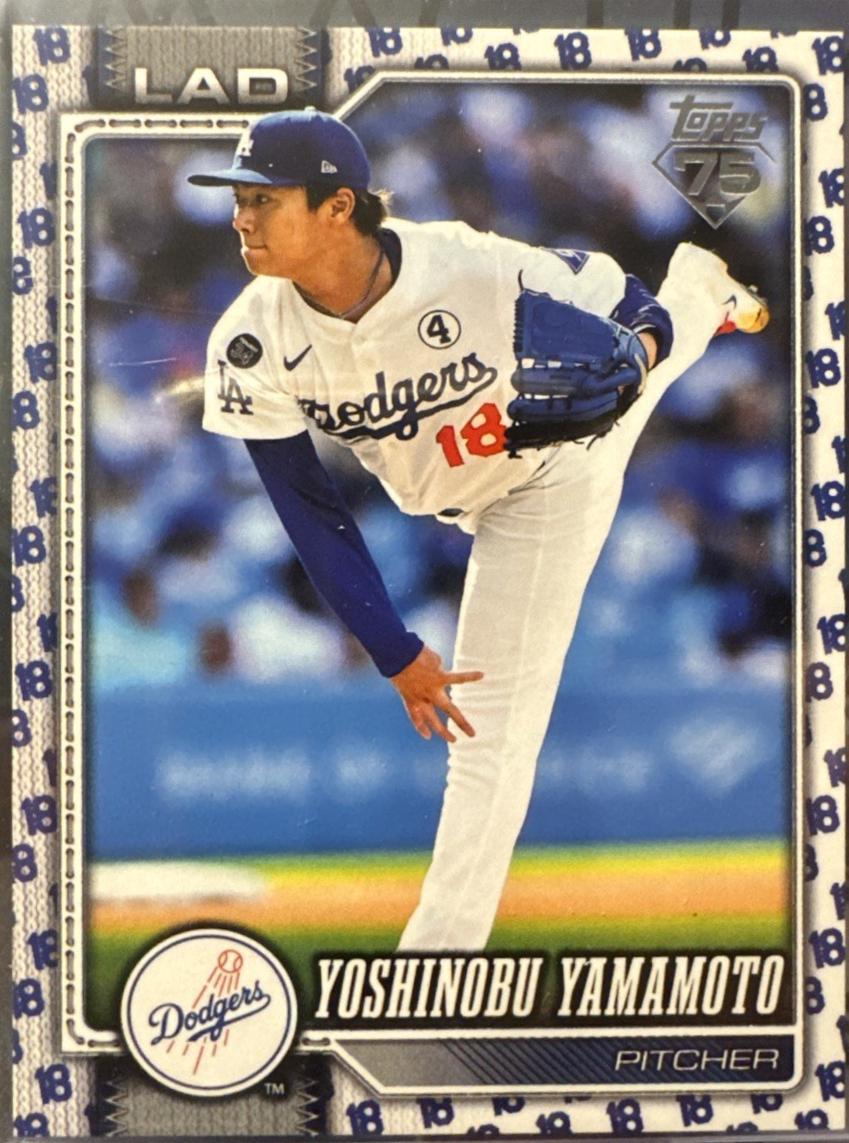 Yoshinobu Yamamoto [Player Number Variation] #90