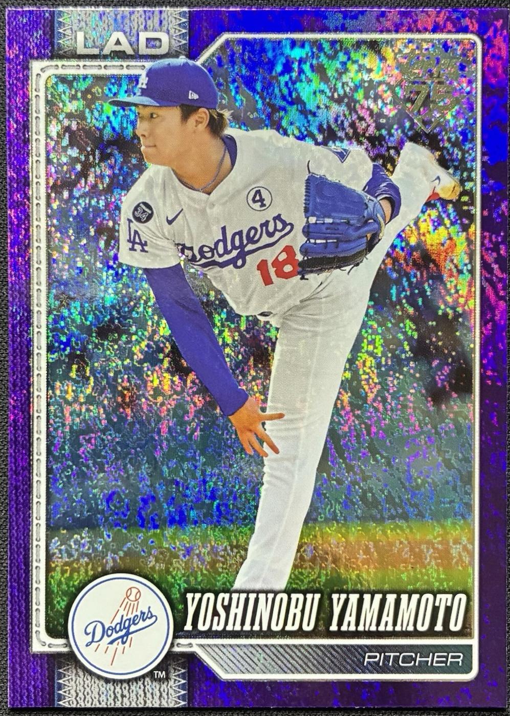 Yoshinobu Yamamoto [Purple Holo] #90