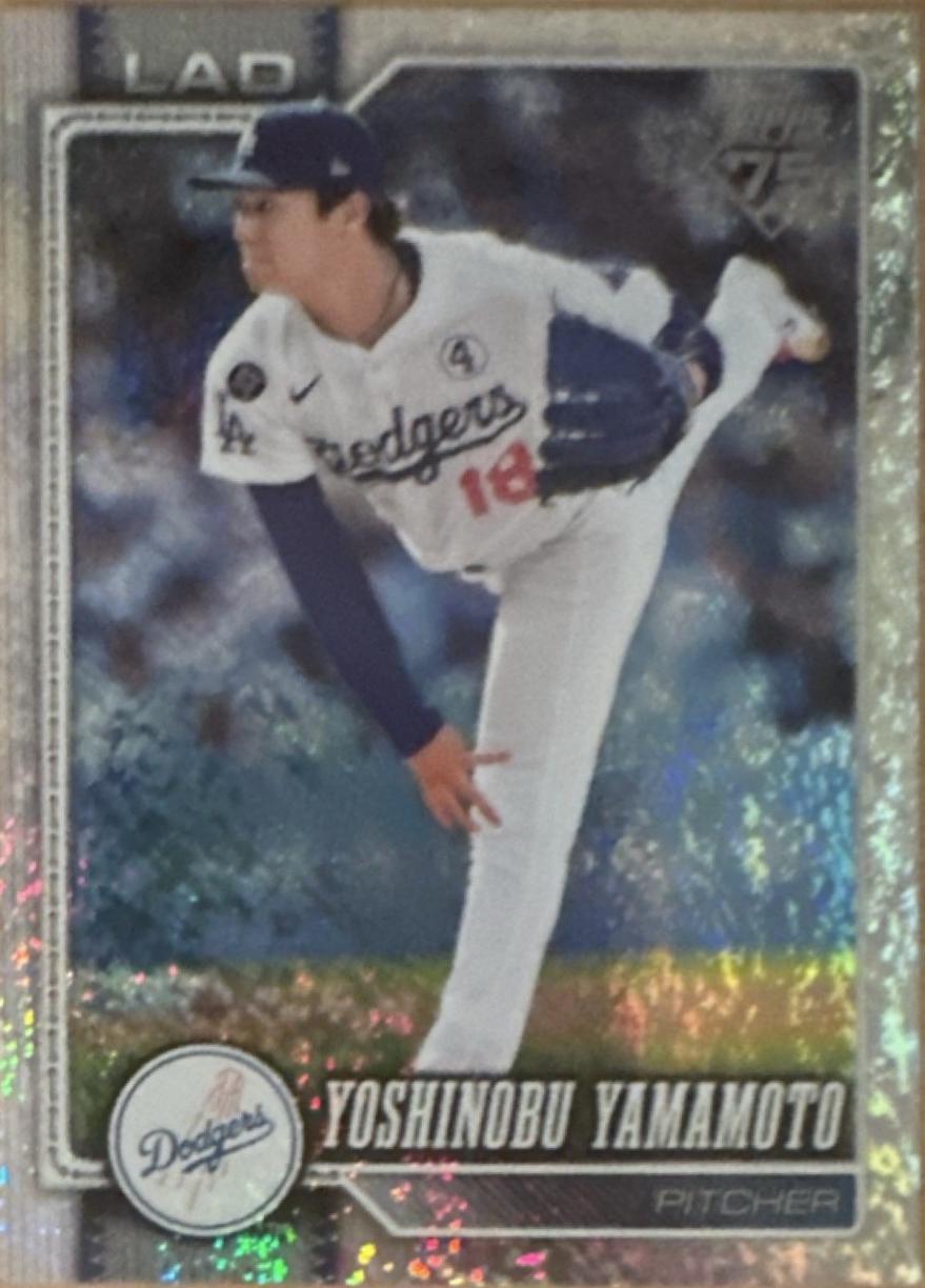 Yoshinobu Yamamoto [Silver Crackleboard] #90