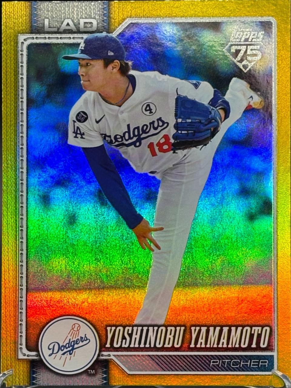 Yoshinobu Yamamoto [Yellow Rainbow] #90