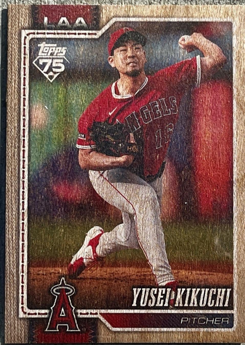 Yusei Kikuchi [Wood] #173
