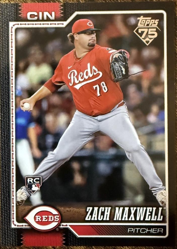 Zach Maxwell [Black Border] #143