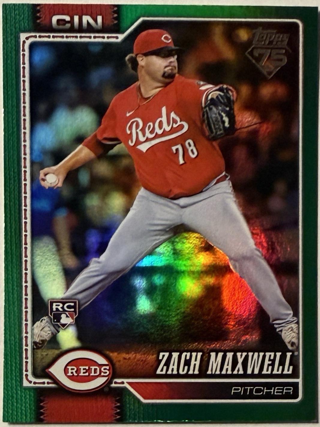 Zach Maxwell [Green Sandglitter] #143