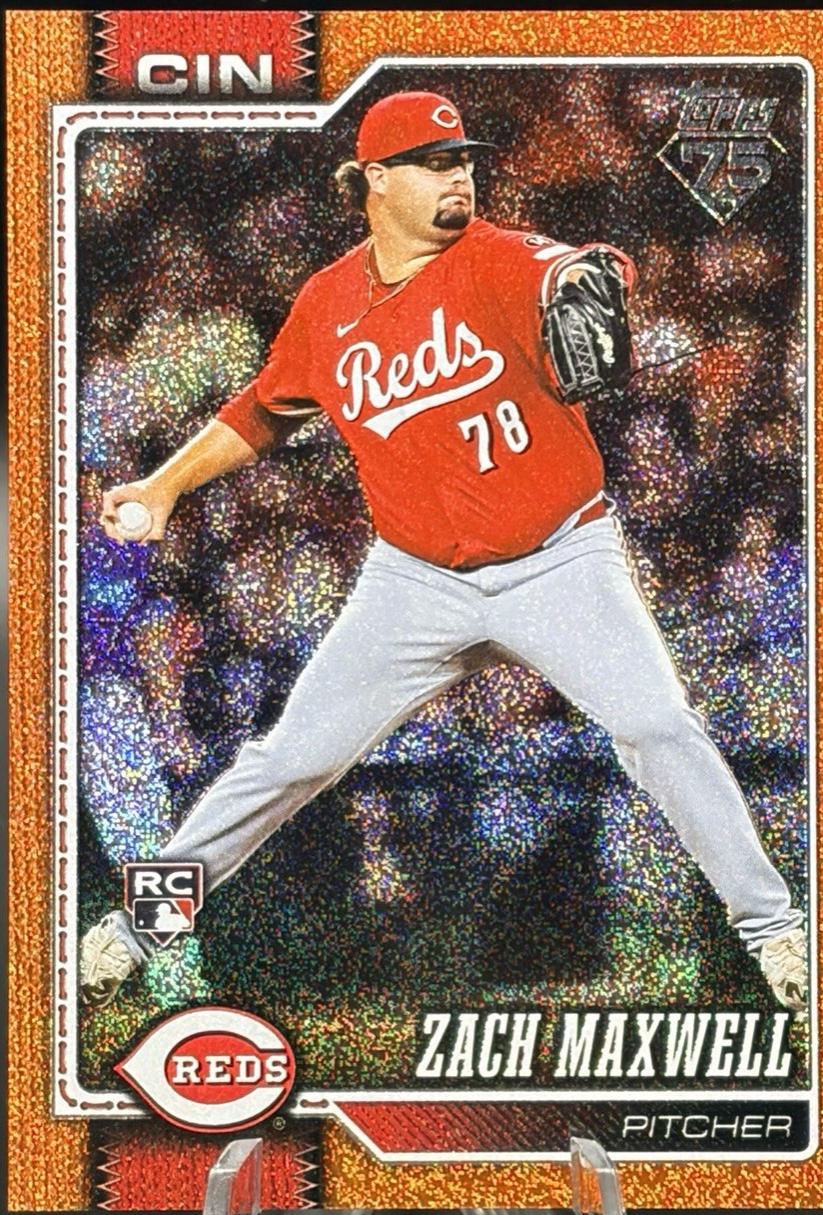 Zach Maxwell [Orange Sandglitter] #143