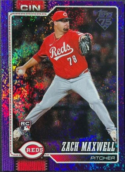 Zach Maxwell [Purple Holo] #143