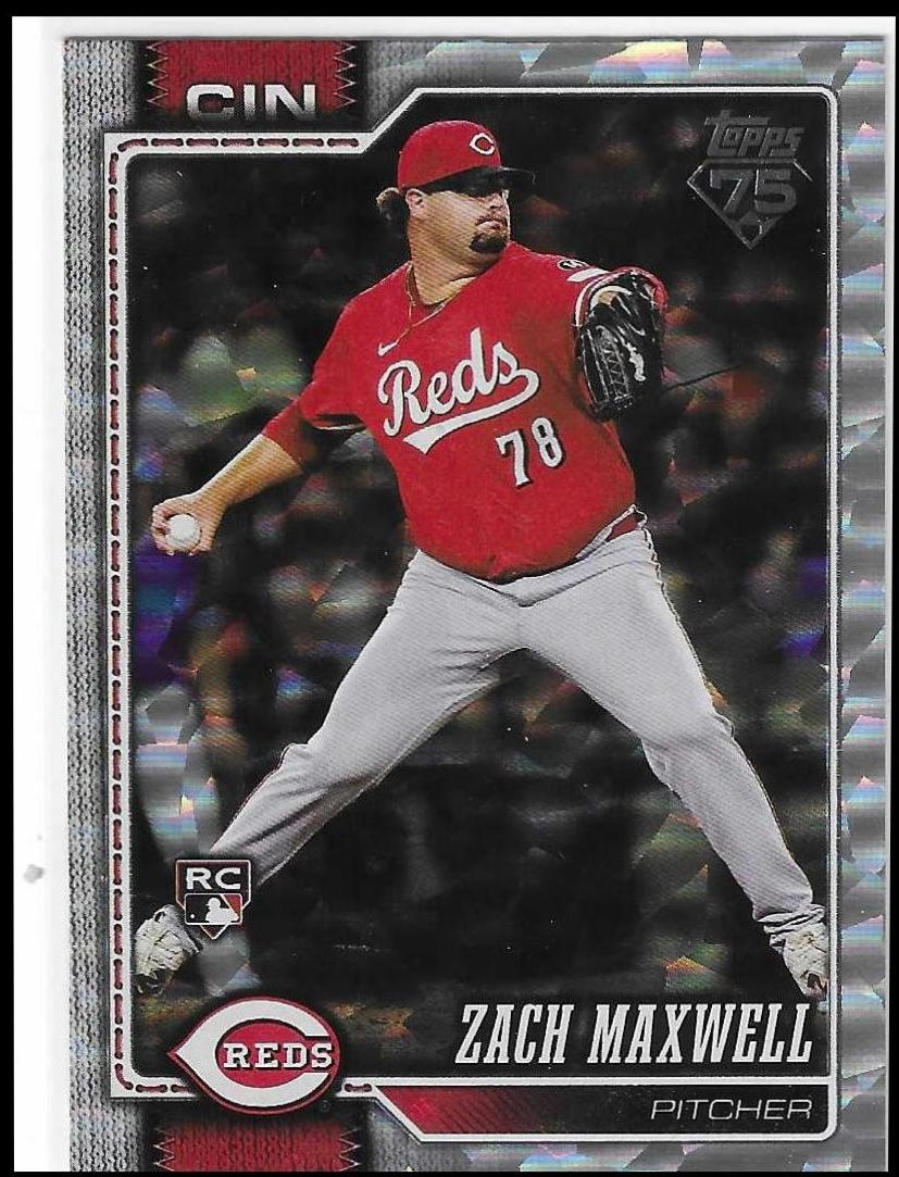 Zach Maxwell [Silver Crackleboard] #143