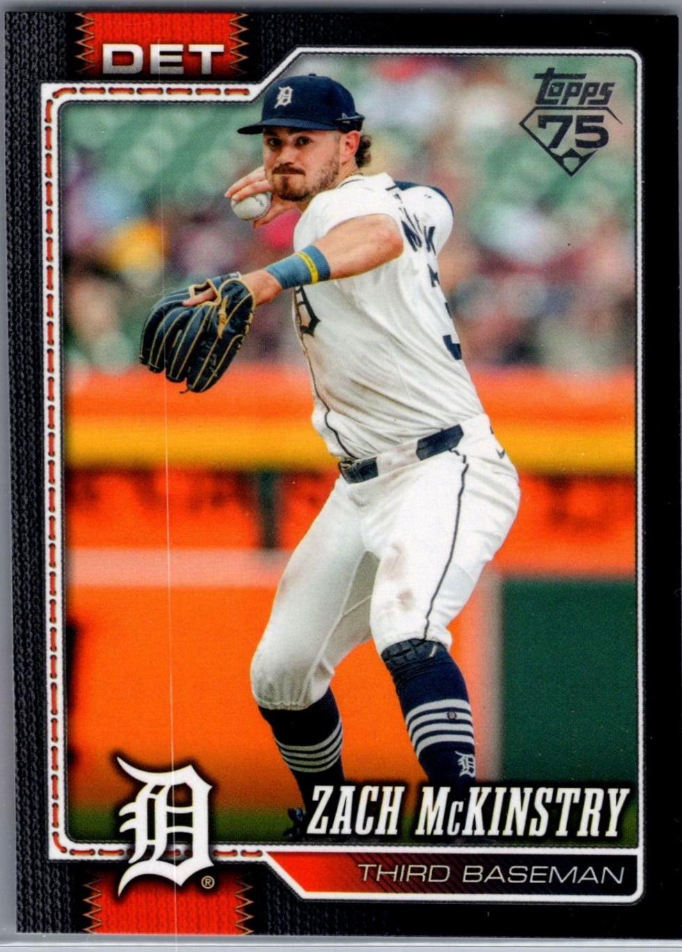 Zach McKinstry [Black Border] #23