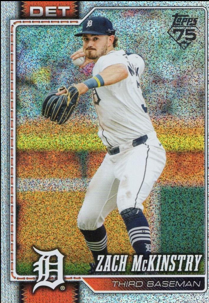Zach McKinstry [Silver Crackleboard Foil Board] #23