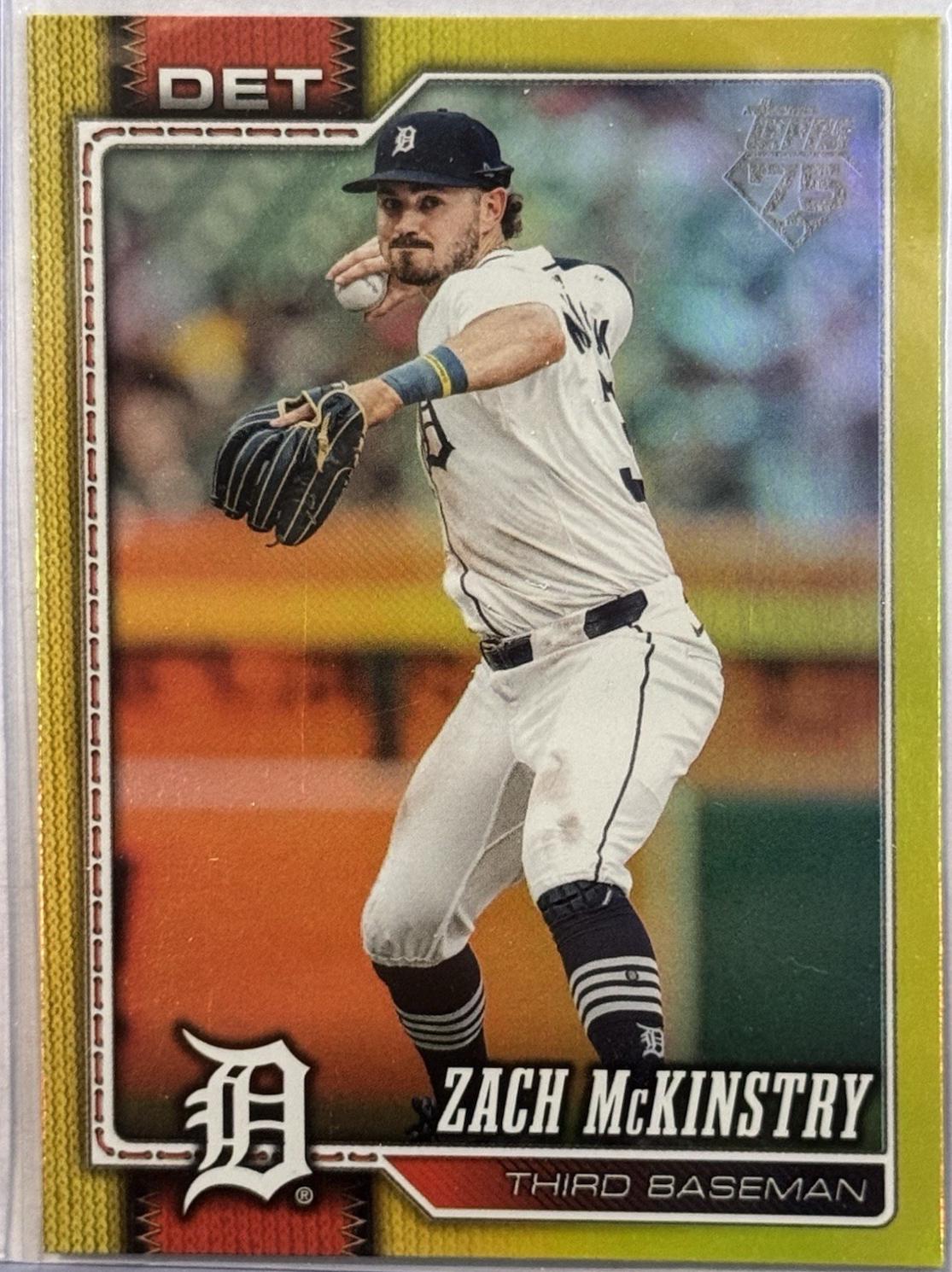 Zach McKinstry [Yellow Holo] #23