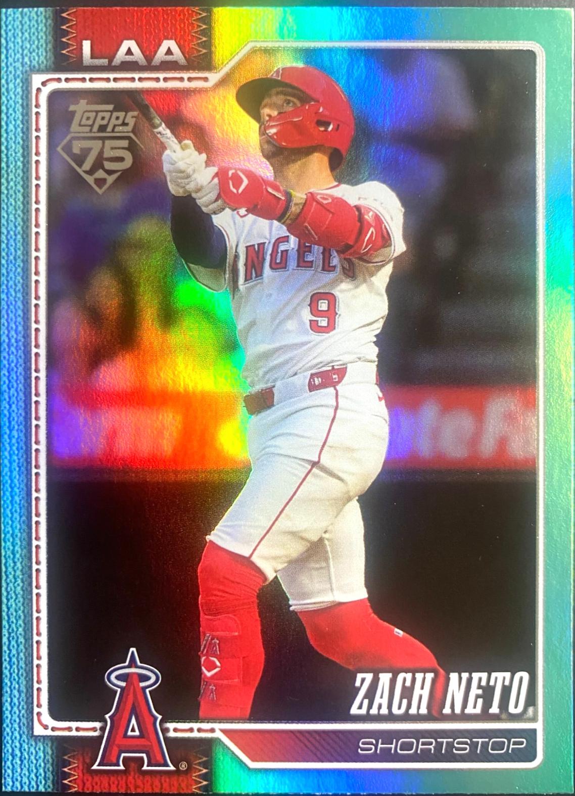Zach Neto [Aqua Rainbow] #230