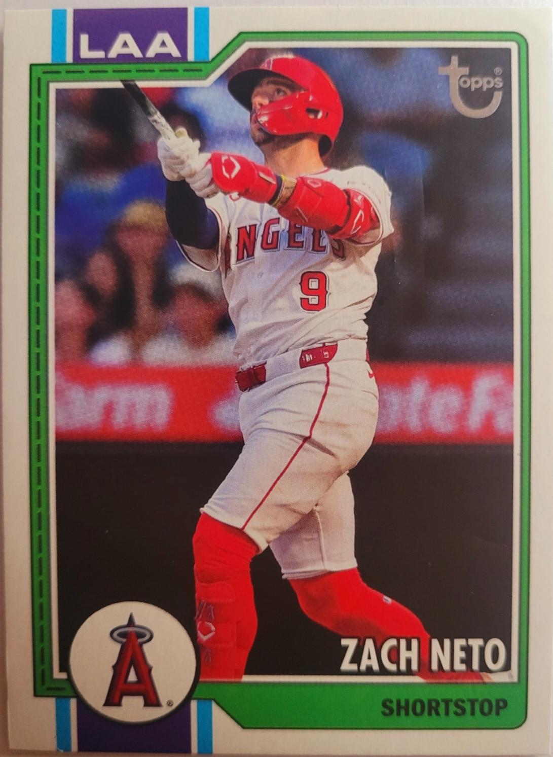 Zach Neto [Vintage Stock Variation] #230