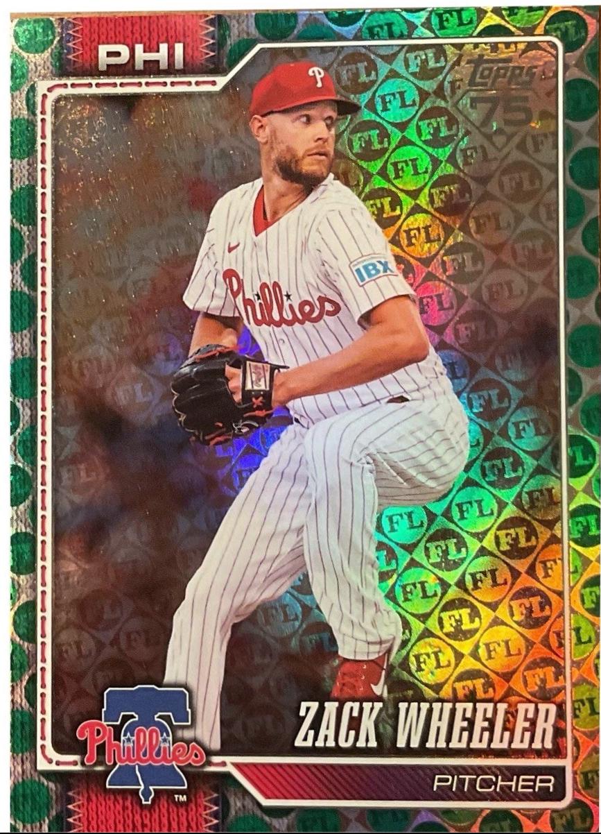 Zack Wheeler [Green Diamante] #261