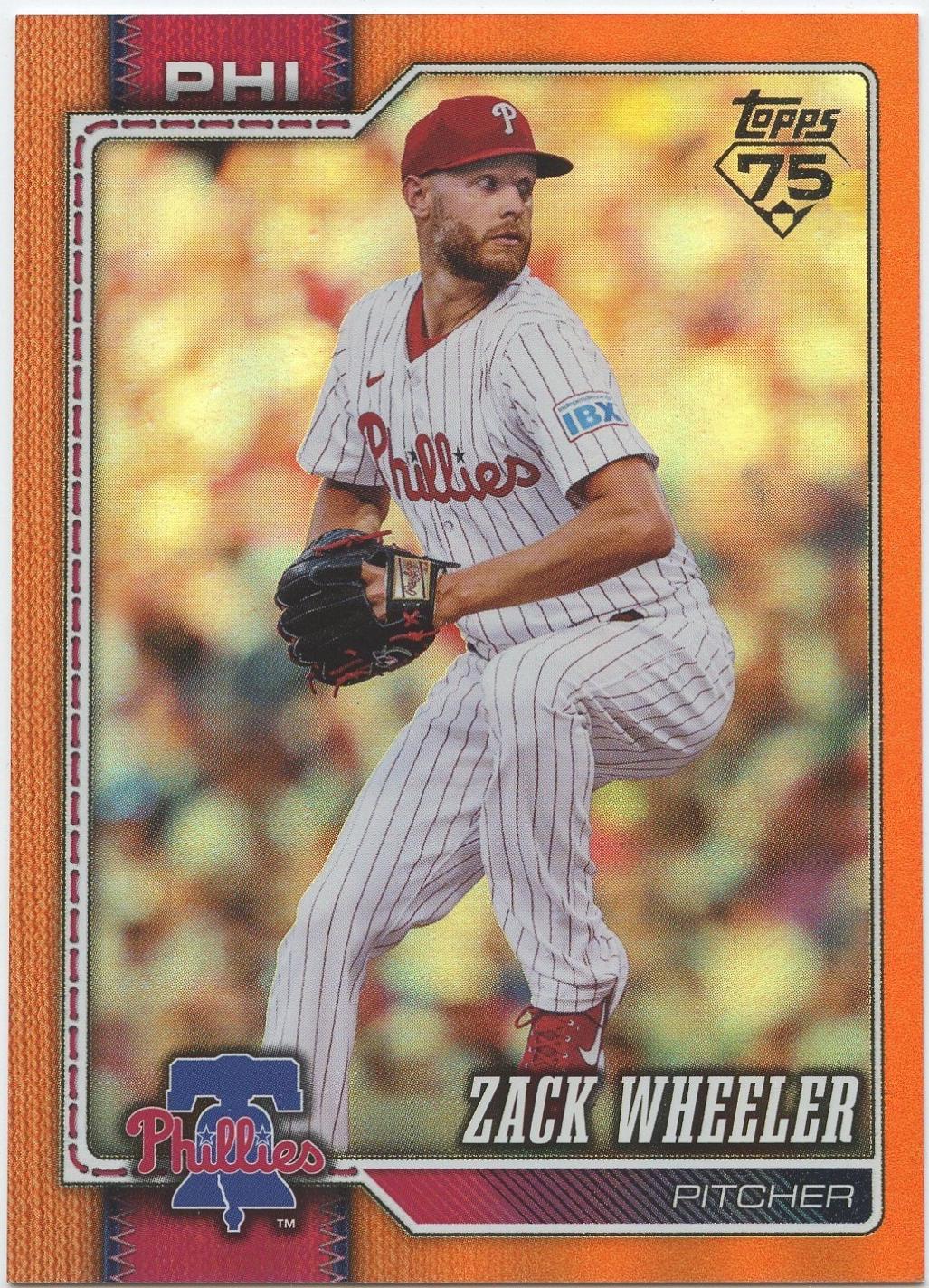 Zack Wheeler [Orange Rainbow] #261