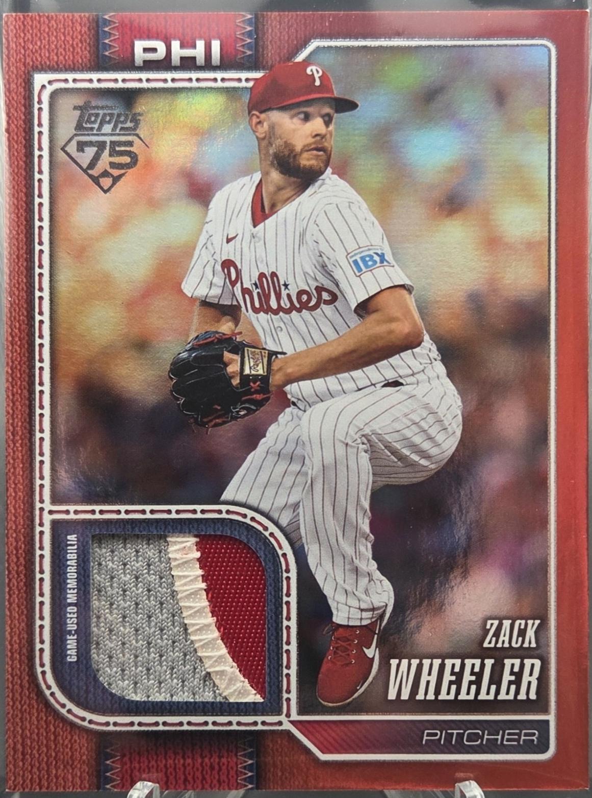 Zack Wheeler [Red Sandglitter] #261