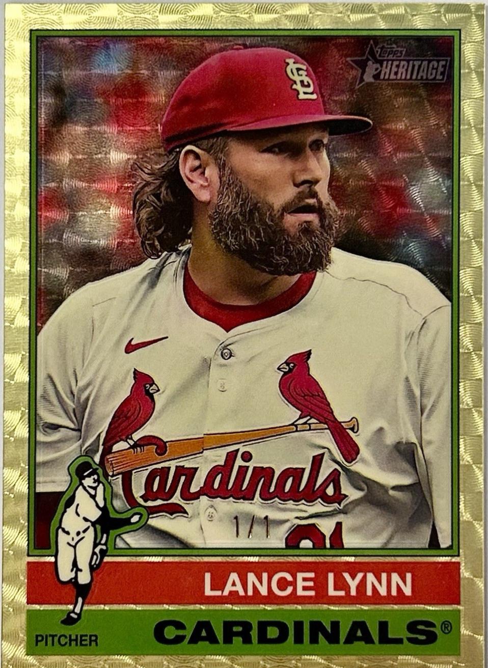 Lance Lynn [Superfractor Chrome Variation] #318