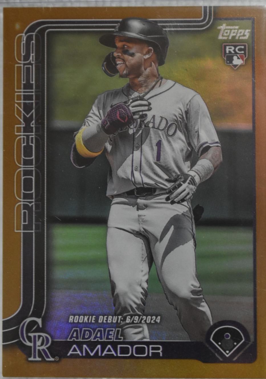 Adael Amador [Gold Rainbow Foil] #US94