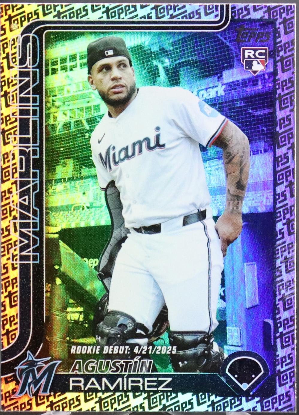 Agustin Ramirez [Topps Logo Foil] #US332