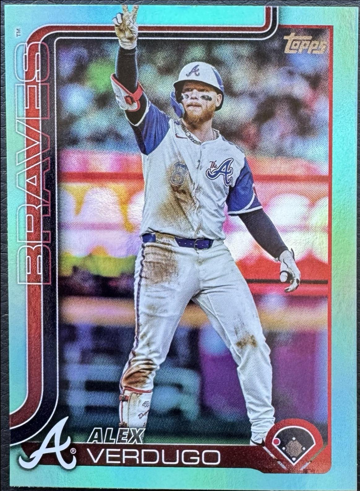 Alex Verdugo [Aqua Rainbow Foil] #US4