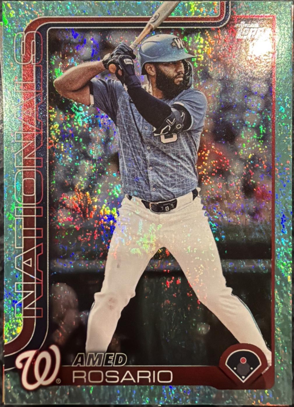 Amed Rosario [Holo Aqua Foil] #US322