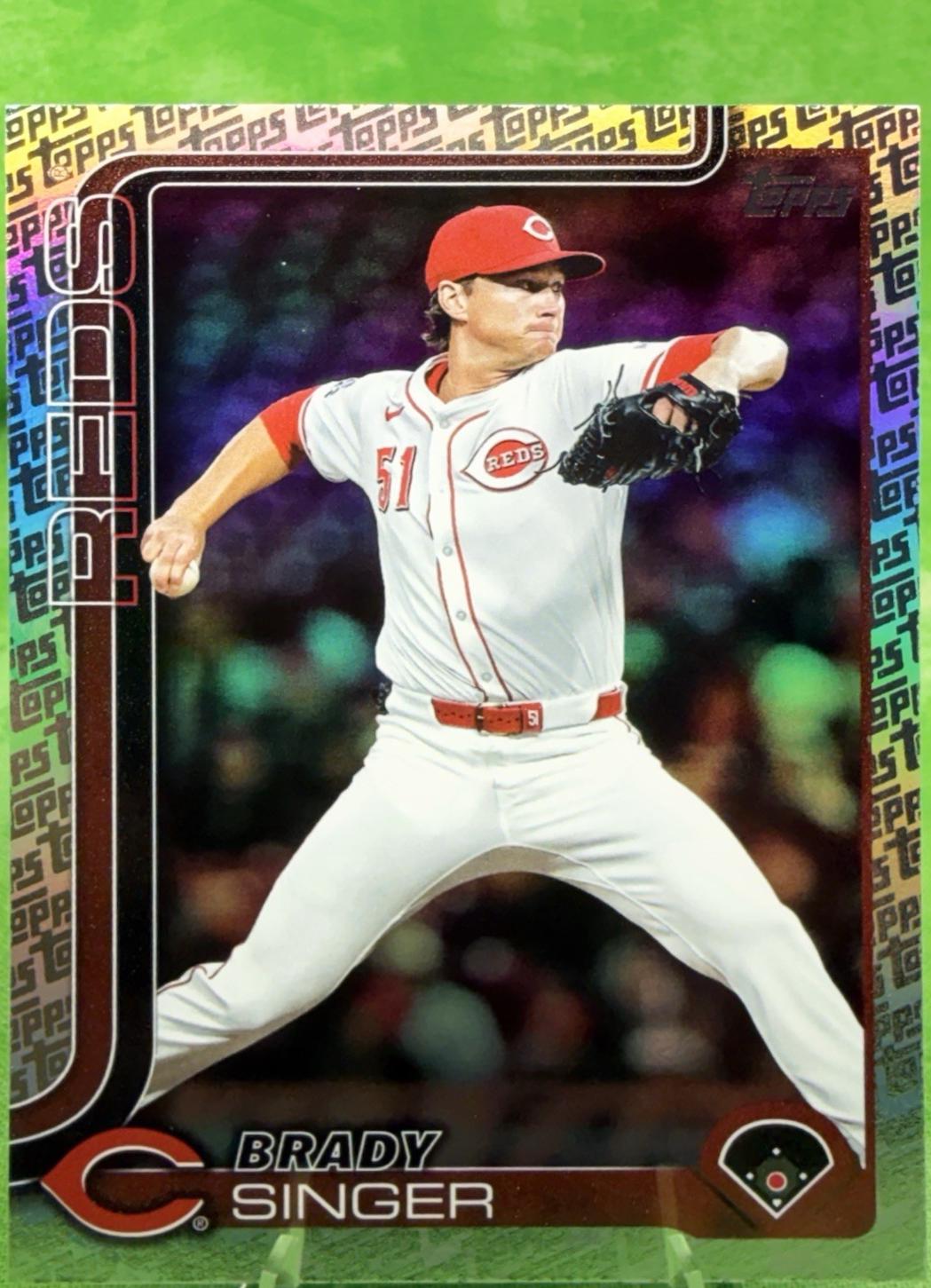 Brady Singer [Topps Logo Foil] #US344