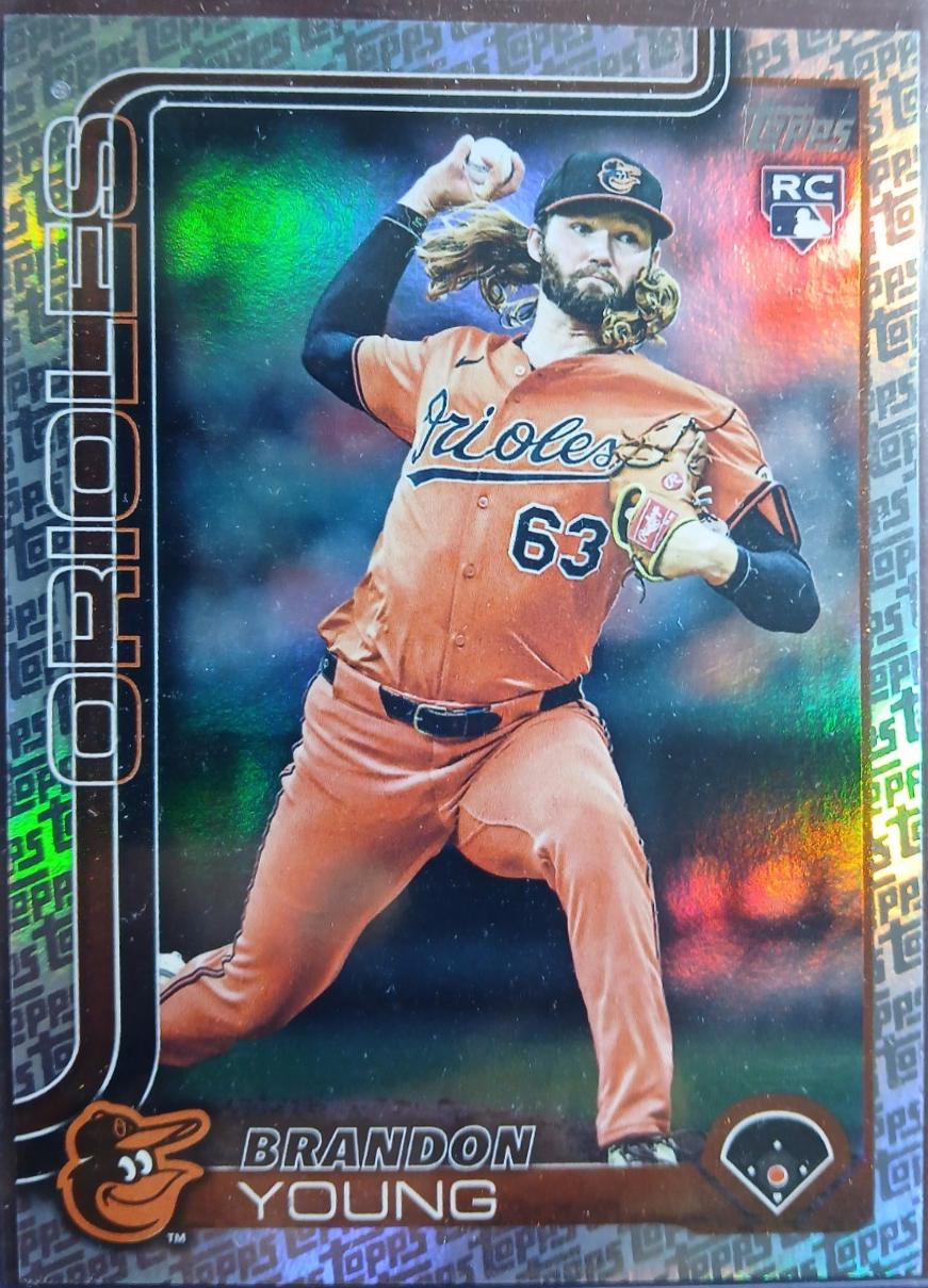 Brandon Young [Topps Logo Foil] #US97