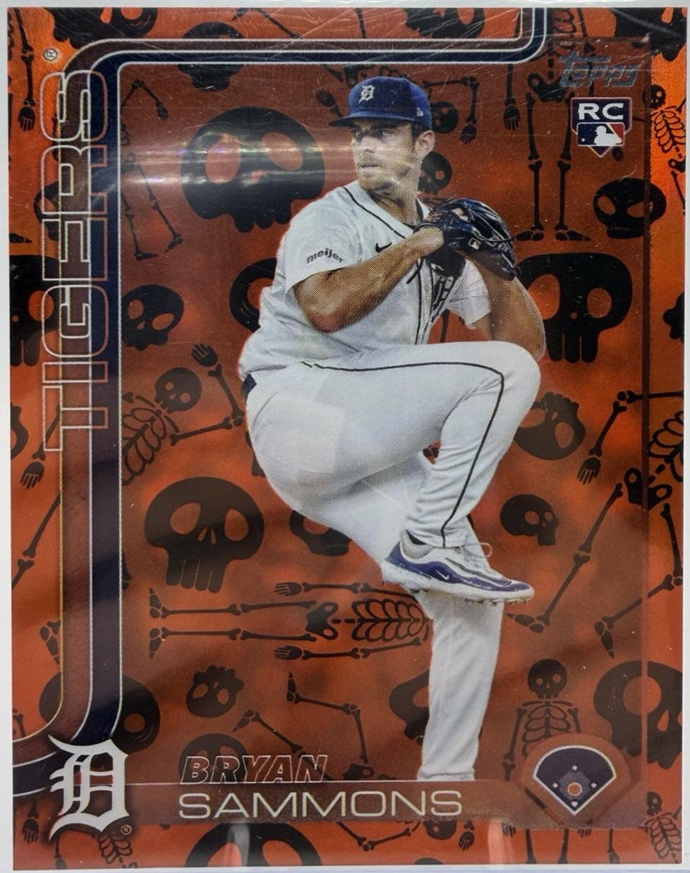 Bryan Sammons [Orange Diamante Foil] #US198