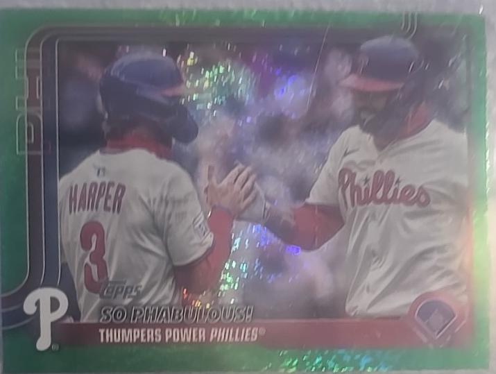 Bryce Harper / Nick Castellanos [Holo Green Foil] #US107