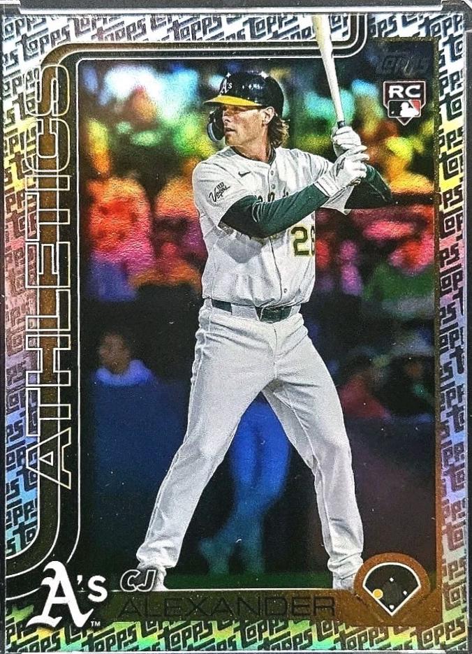 CJ Alexander [Topps Logo Foil] #US143