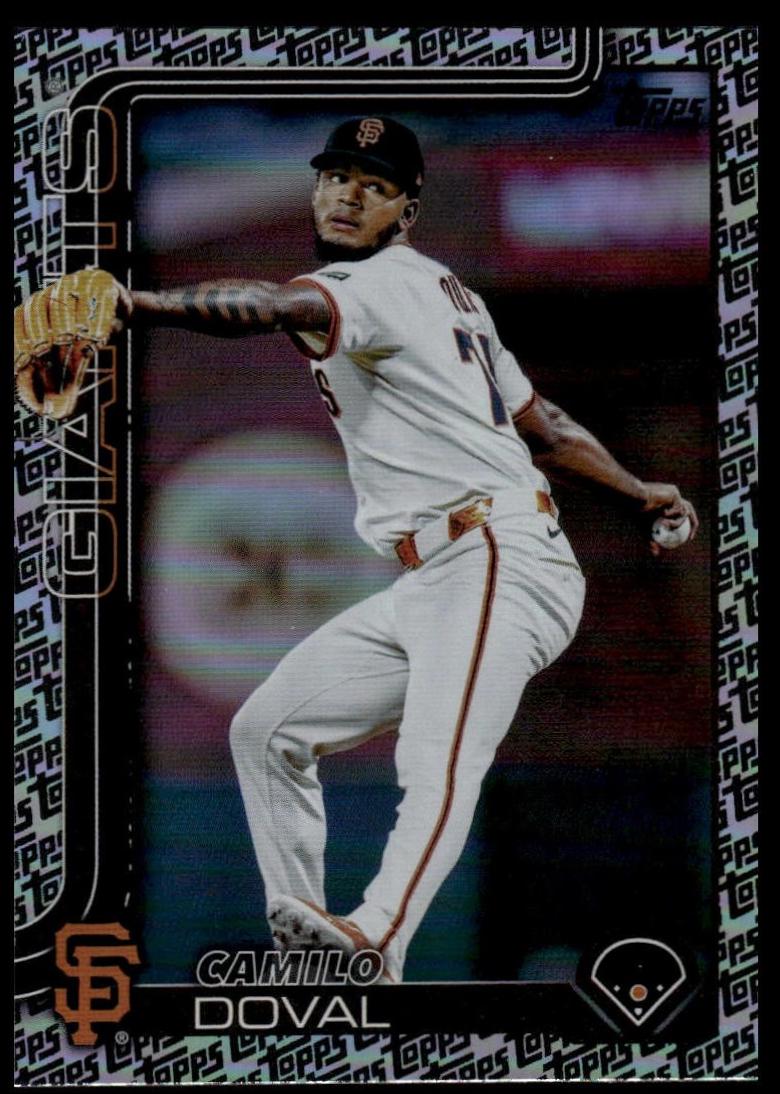 Camilo Doval [Topps Logo Foil] #US328