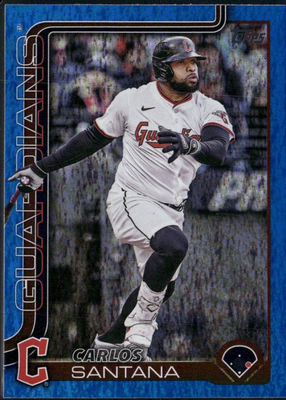 Carlos Santana [Holo Blue Foil] #US148