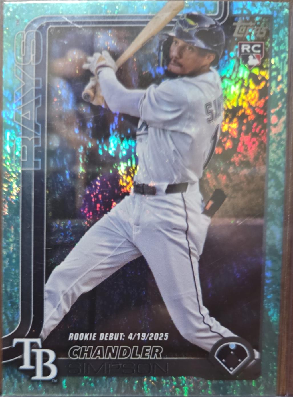 Chandler Simpson [Holo Aqua Foil] #US349