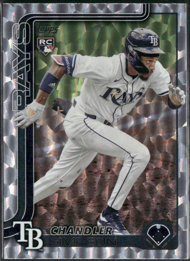 Chandler Simpson [Silver Crackle Foil] #US277