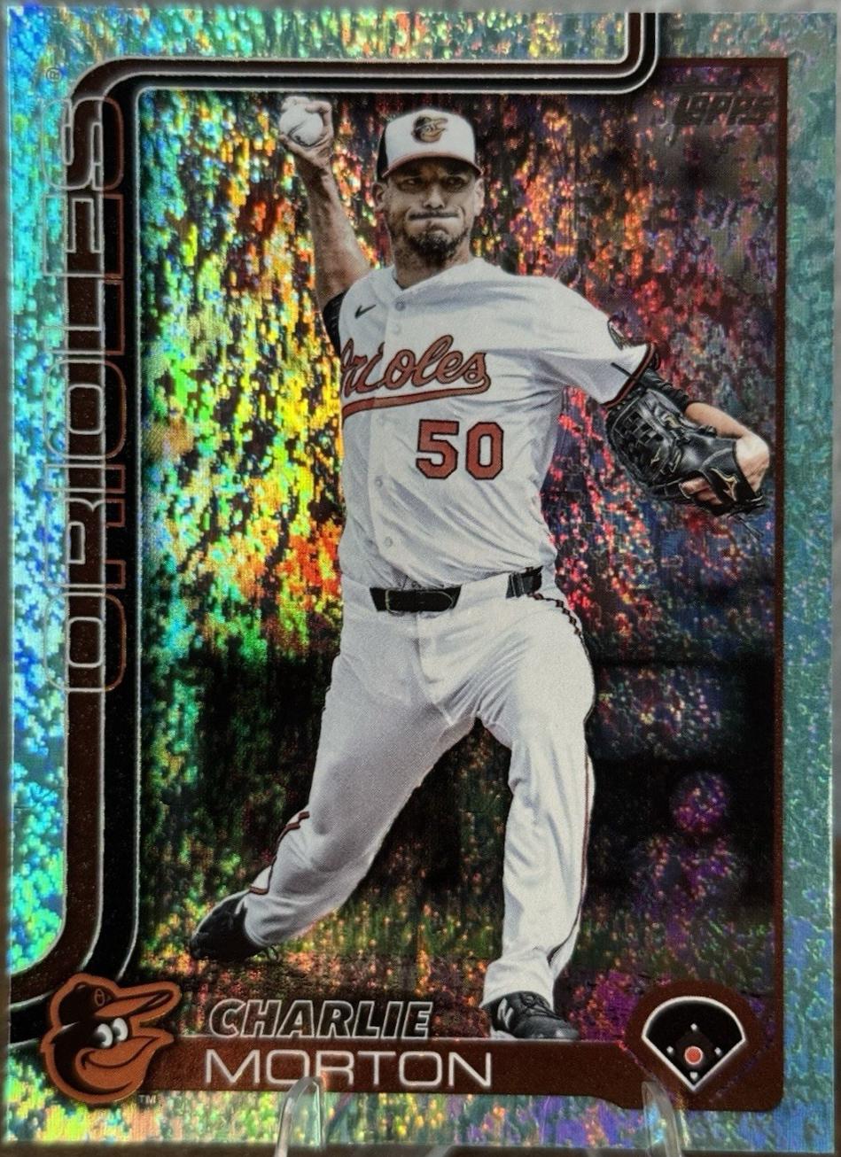 Charlie Morton [Holo Aqua Foil] #US242
