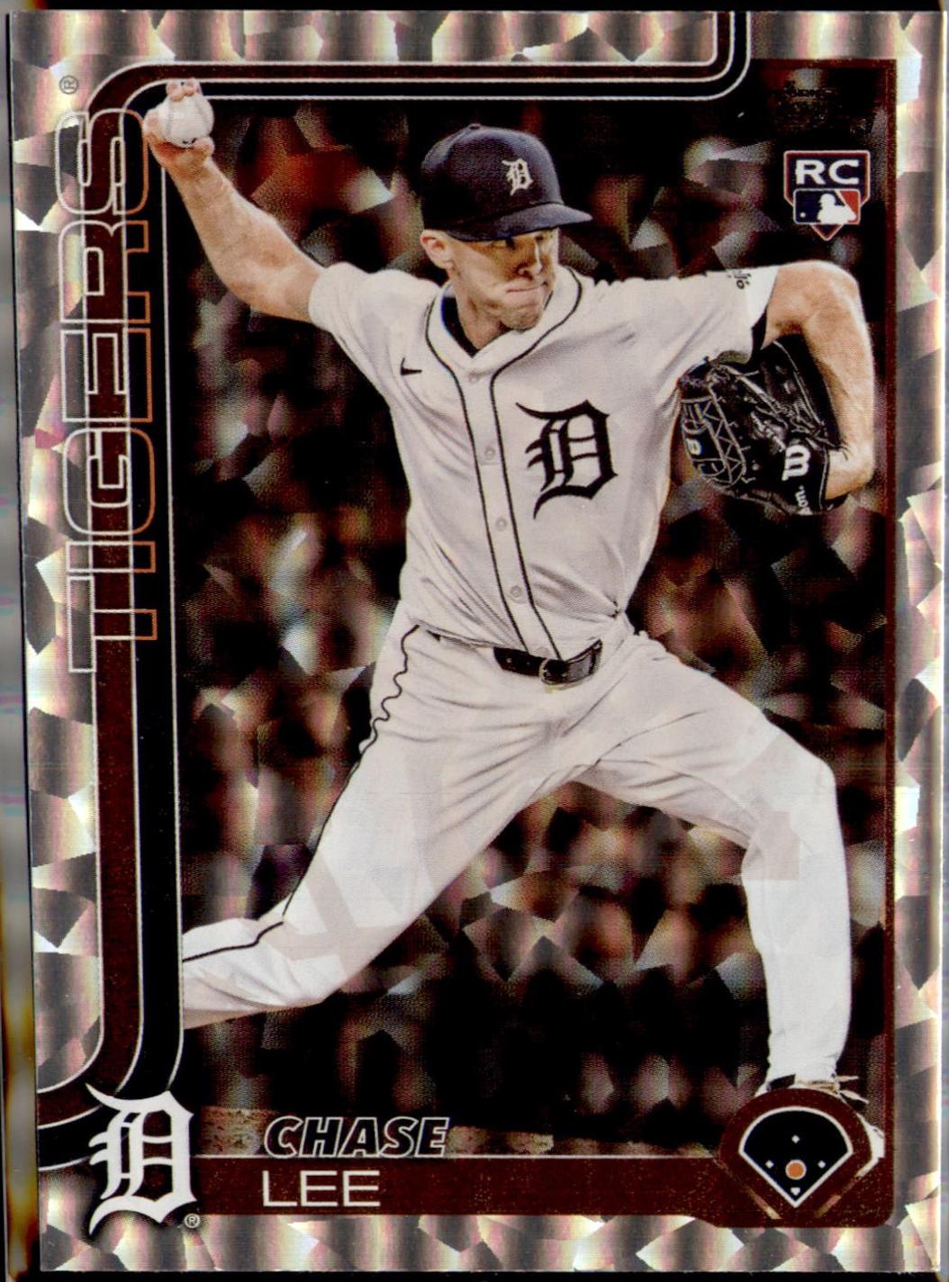 Chase Lee [Silver Crackle Foil] #US167