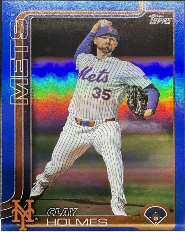 Clay Holmes [Holo Blue Foil] #US245