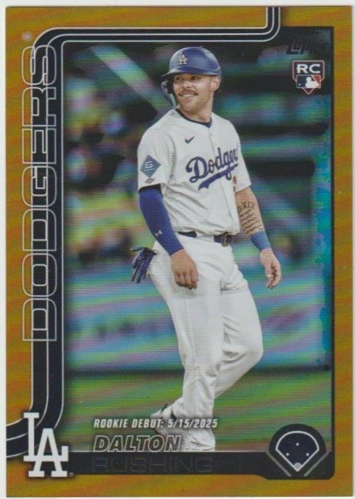 Dalton Rushing [Gold Rainbow Foil] #US256
