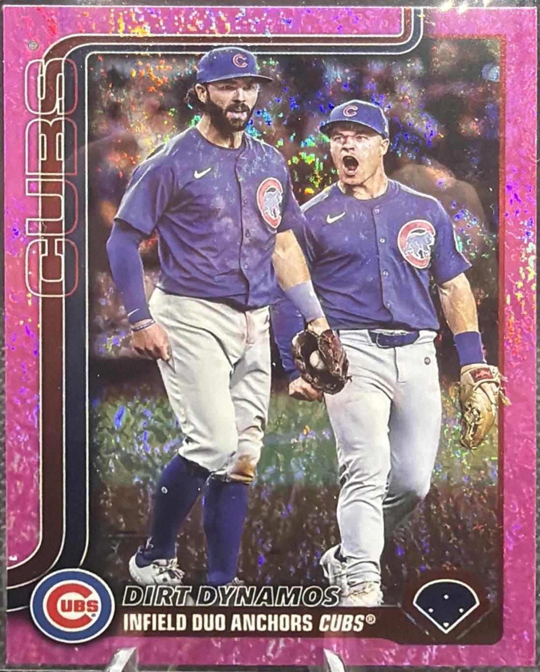 Dansby Swanson / Matt Shaw [Holo Pink Foil] #US309
