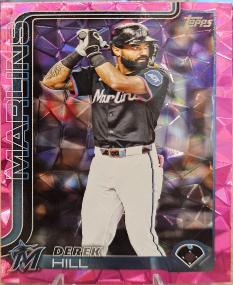 Derek Hill [Pink Diamante Foil] #US305