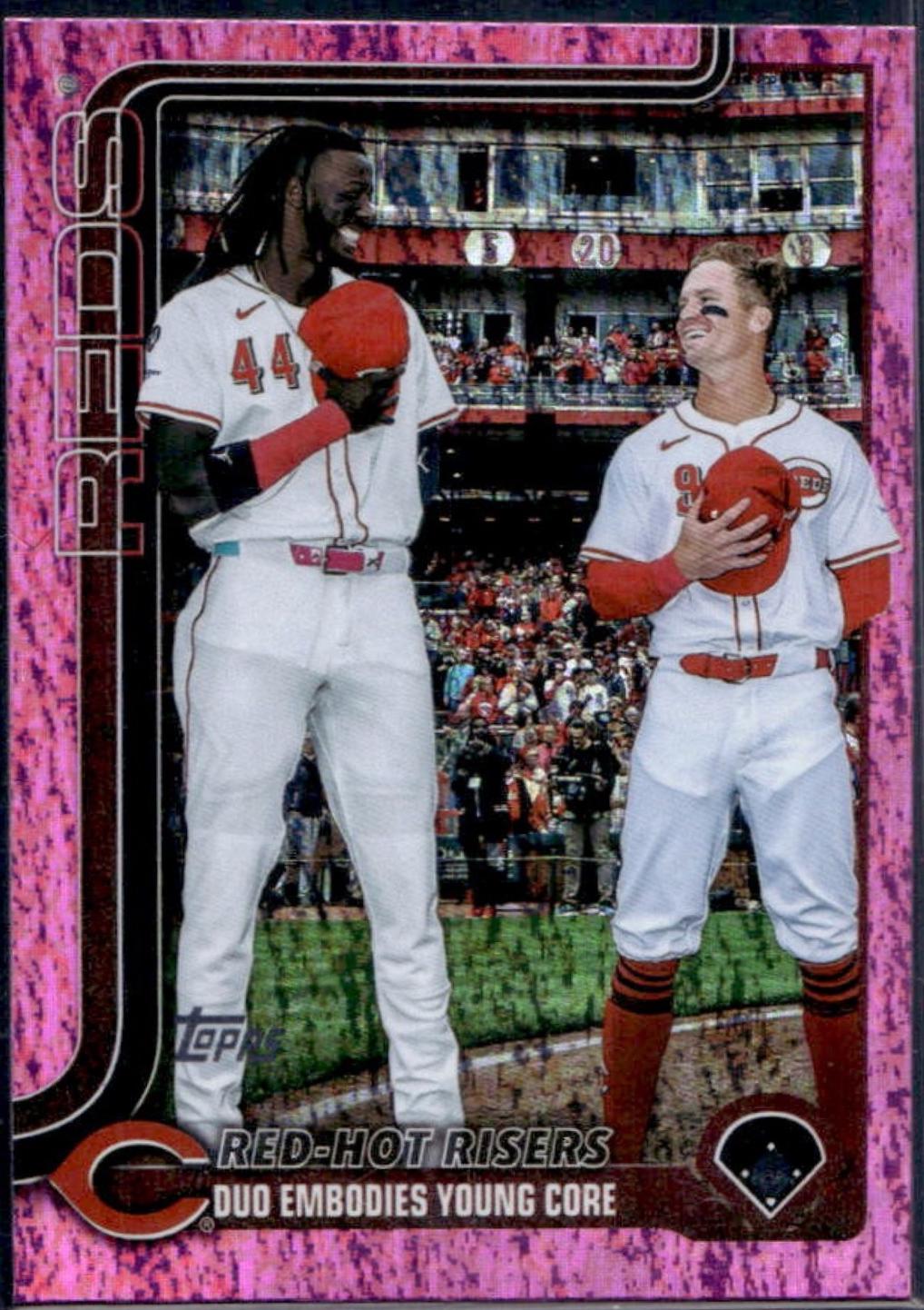 Elly De La Cruz / Matt McLain [Holo Pink Foil] #US331