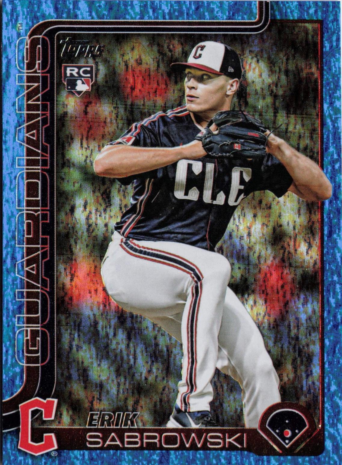 Erik Sabrowski [Blue Rainbow Foil] #US284