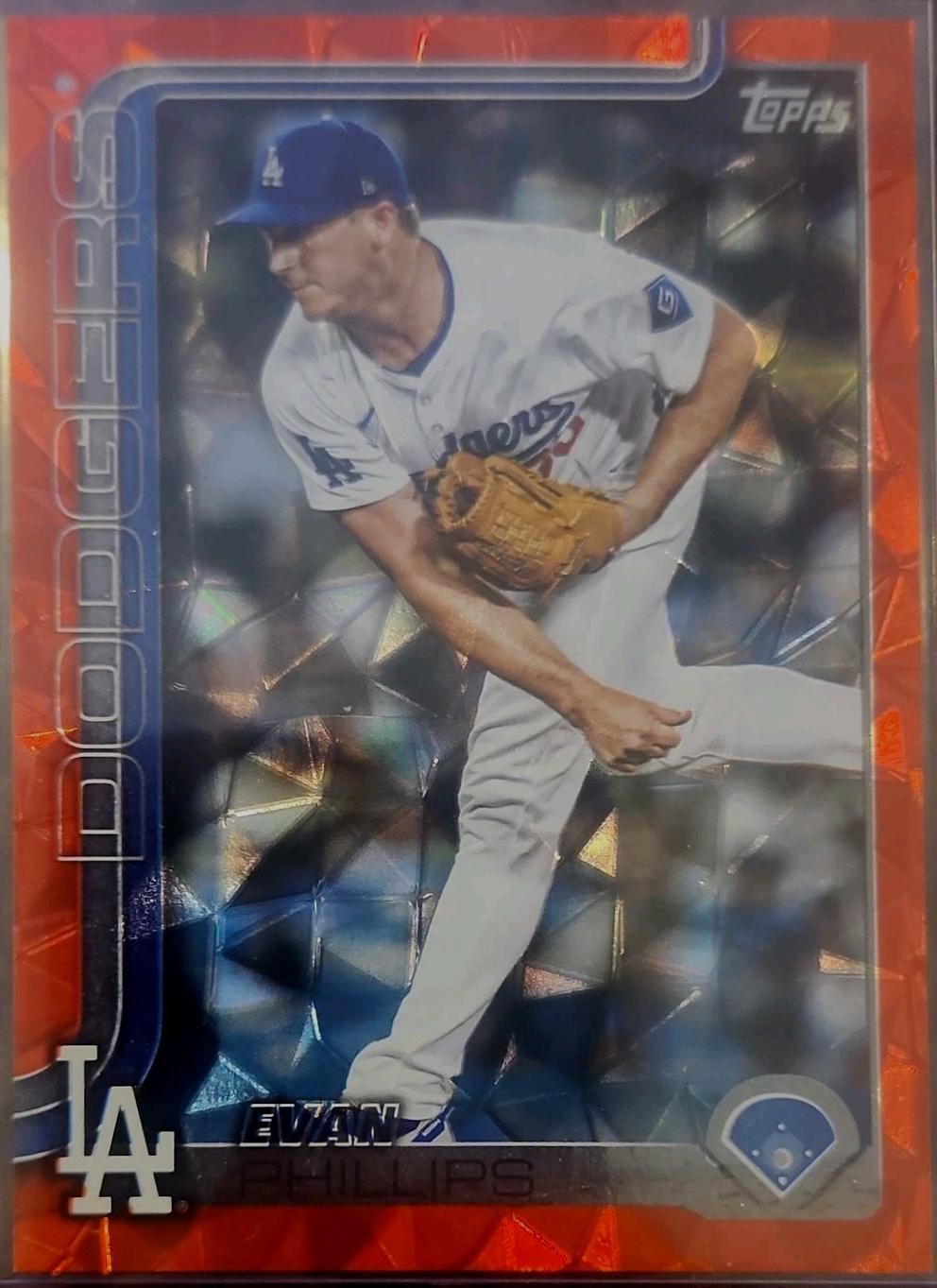 Evan Phillips [Red Diamante Foil] #US18