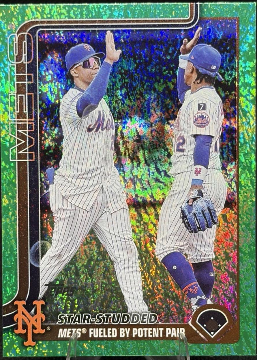 Francisco Lindor / Juan Soto [Holo Green Foil] #US260