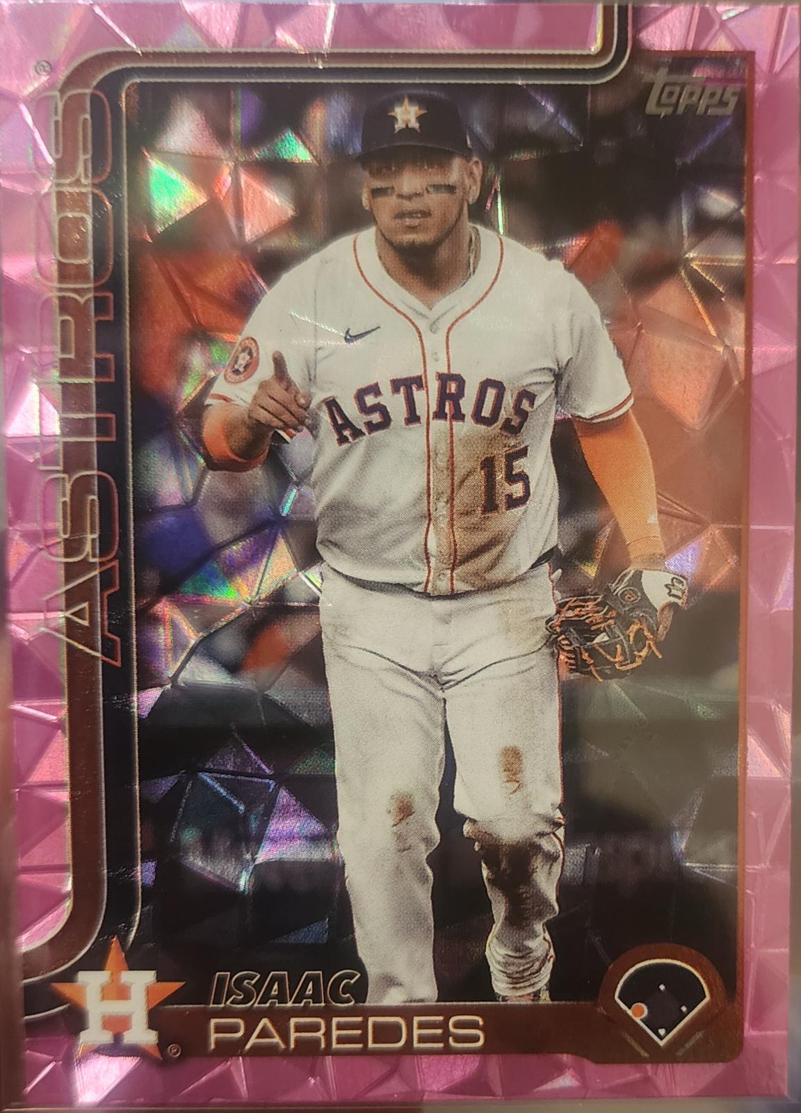 Isaac Paredes [Pink Diamante Foil] #US195