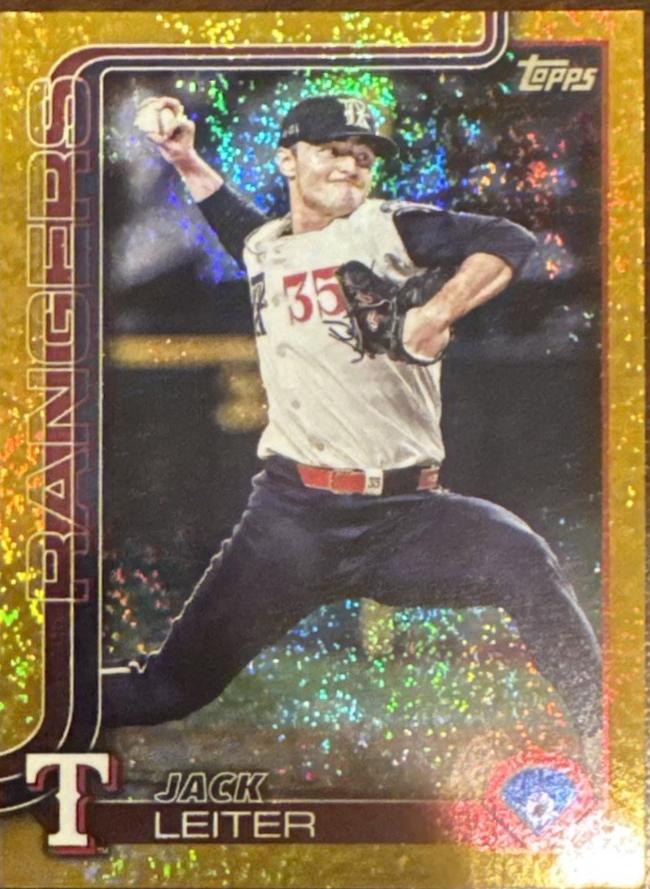 Jack Leiter [Gold Rainbow Foil] #US165
